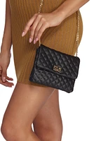 Quilted Crossbody Fanny Pack Belt