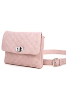 Quilted Crossbody Fanny Pack Belt