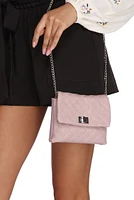 Quilted Crossbody Fanny Pack Belt