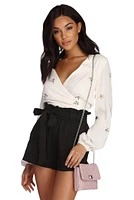 Quilted Crossbody Fanny Pack Belt