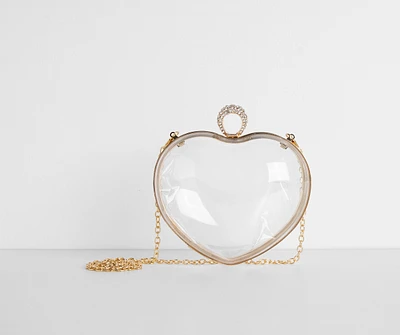 Clear Heart Clutch