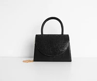 Shine A Light Rhinestone Mini Purse