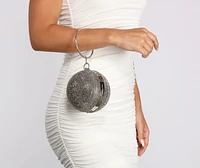 Shine on Rhinestone Clutch