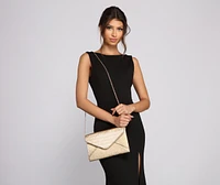 Glamorous Vibes Envelope Clutch
