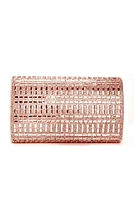 Baguette Rhinestone Clutch