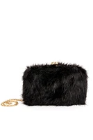 Feelin' Glam Faux Fur Clutch