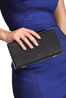 Glam Glitter Box Clutch