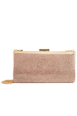 High Shine Glam Rhinestone Clutch