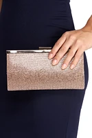 High Shine Glam Rhinestone Clutch