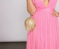 Livin' With Glitz Sphere Clutch