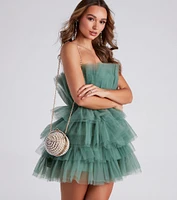 Glam Luxe Vibes Pearl Sphere Clutch