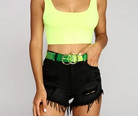 Always Wild O Ring Belt