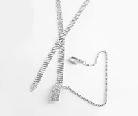 Rhinestone Chain Belt