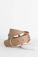 Fab Double D Ring Belt
