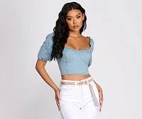 Feelin' Good Af Rhinestone Chain Belt