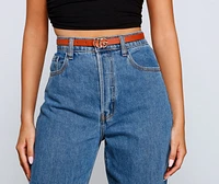 Chic Status Faux Leather Belt Pack