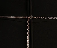 Gleaming Rhinestone Belt
