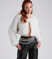 Flawless Serves Faux Pearl Layered Belt