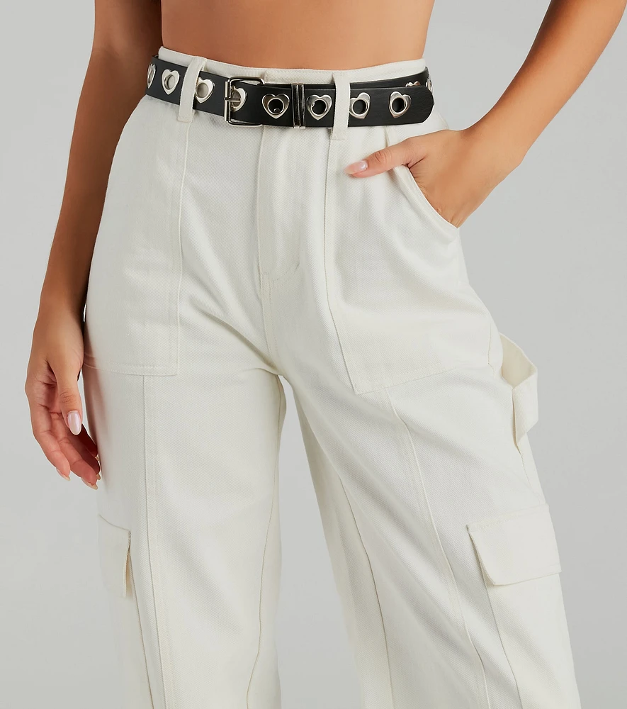 All The Trendy Vibes Heart Detail Belt