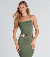 Aura Amped Cross Chain Belt