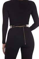 Party's Here Rhinestone Belt