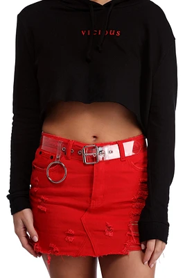 Clear O Ring Belt