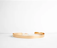 Chic & Sleek Metal Belt