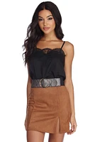 Stretchy Statement Belt