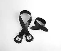 Double Western Buckle Belt