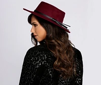 Take A Bow Boater Hat