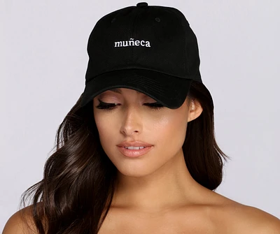 Muneca Script Baseball Cap