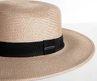 Boat Babe Woven Hat
