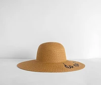 Do Not Disturb Woven Hat