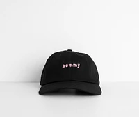 Yummy Embroidered Baseball Cap