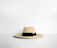 Time For A Trip Straw Panama Hat