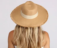 Summer Is My Season Straw Panama Hat