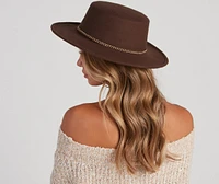 Finishing Touch Chain Link Boater Hat