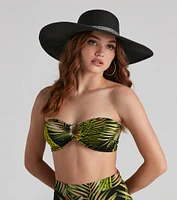 Country Club Rhine Straw Floppy Hat