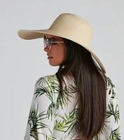 The Shade Straw Floppy Hat