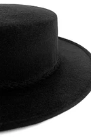 Braided Classic Boater Hat