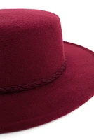 Braided Classic Boater Hat