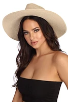 Braided Trim Panama Hat