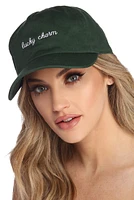 Lucky Charm Script Cap