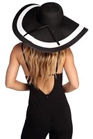 Socialite Large Floppy Hat
