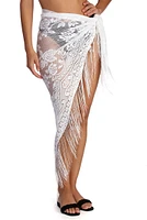Crochet Fringe Wrap