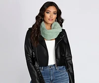 Faux Fur Infinity Scarf