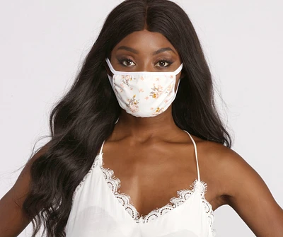 Reusable Floral Face Mask