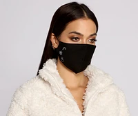 Holiday Night Face Mask with Earloops