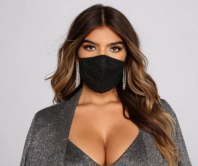 Glam Glitter Face Mask