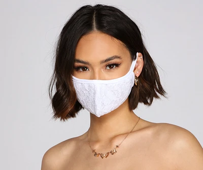 Chic Lace Face Mask
